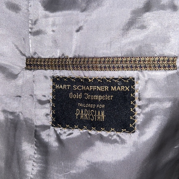 Hart Schaffer Marx Gold Trumpeter Jacket - Picture 3 of 5